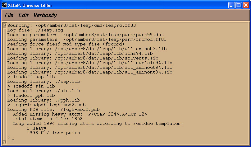 amber parm19ipq.dat file format,File Structure Overview