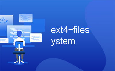 ext4 file system,Understanding the Ext4 File System: A Detailed Overview